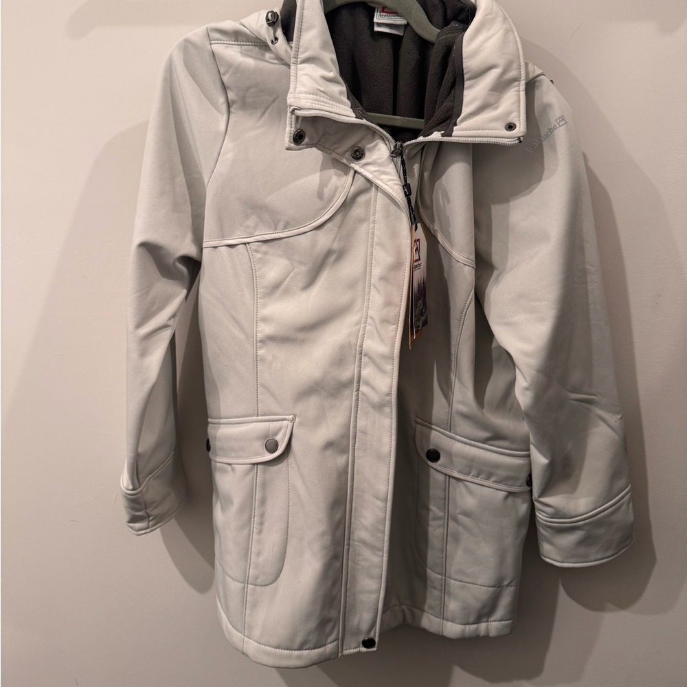 Avalanche Light Grey Heavy Rain Coat - XL NWT
